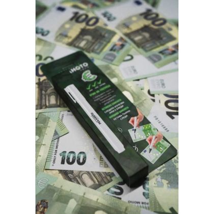 Маркер чекер за банкноти Бял