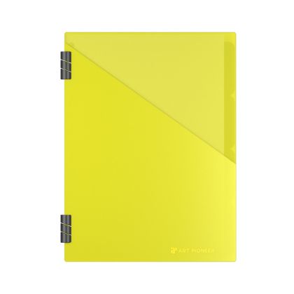 Art Pioneer Органайзер The Fluorescent, A5, PVC корица, 50 листа, жълт