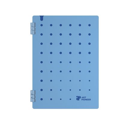 Art Pioneer Органайзер Soft Spiral, A5, със спирала, 50 листа, син