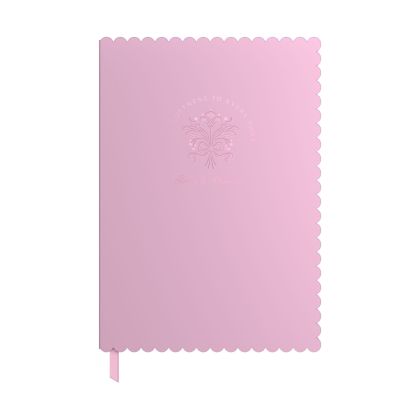 Art Pioneer Тетрадка Bows & Blossoms, A5, твърда корица, 96 листа, розова