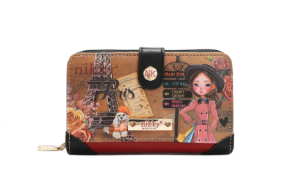 Портфейл Nikky, 15x10x3.8 cm, Emily goes Paris