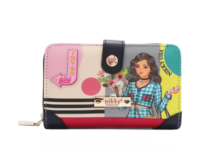 Портфейл Nikky, 15x10x3.8 cm, Nikky goes shopping