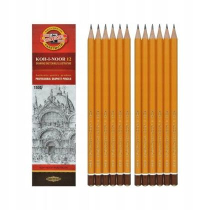 Молив графитен Koh i Noor 1500/6H