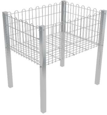 Промоционален Кош с Крака 60*80 Хром/Никел