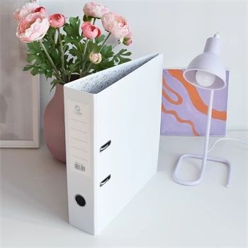 Класьор Bluering 8см Бял