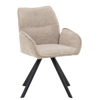 Трапезен стол ULSAN - бежов L64