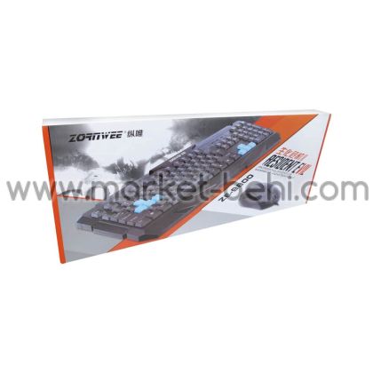 Клавиатура и мишка Zornwee 9800 USB/6076