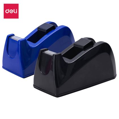 Диспенсър за тиксо Deli Quali E814, настолен, Черен