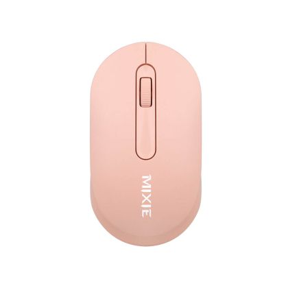 Мишка Mixie R518, Безжична, USB, Розов