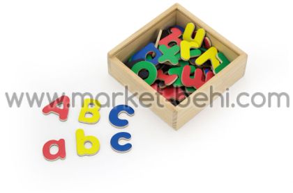 Букви магнитни в кутия