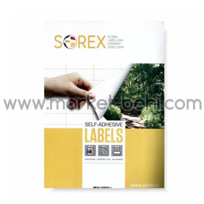 Етикети Sorex 38 x 21,2mm , 65 на лист