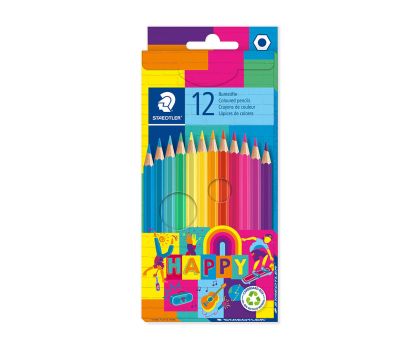 Цветни моливи Staedtler Happy 146, 12 цвята