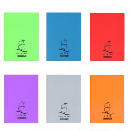 Тетрадка А4 Meteksan Seren, 100л., редове, офсет, PVC корици