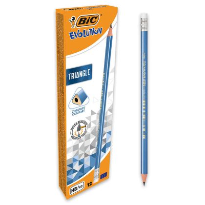 Молив с гума Bic Triangle HB