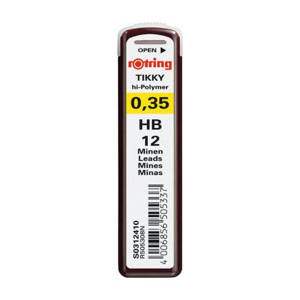 Графити Rotring за автоматичен ммолив 0.35 мм HB