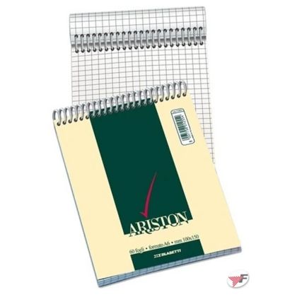Бележник спирала A6 Ariston, 60л., 60g/m2, каре