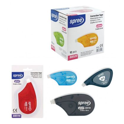 Коректор лента Spree 5 mm/6 m, странична 88520