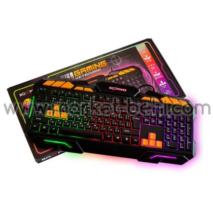 Компютърна клавиатура геймърска RoXpower G-8100 GAMING LED