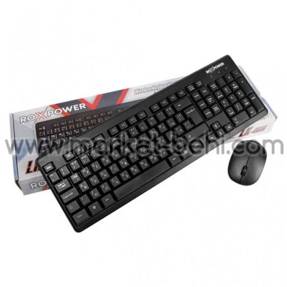 Комплект клавиатура и мишка безжични RoXpower LK-4010