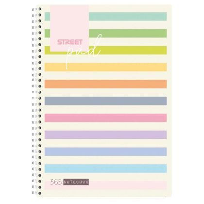 Тетрадка Street Pad A5, спир., 100 л, МК, цветна