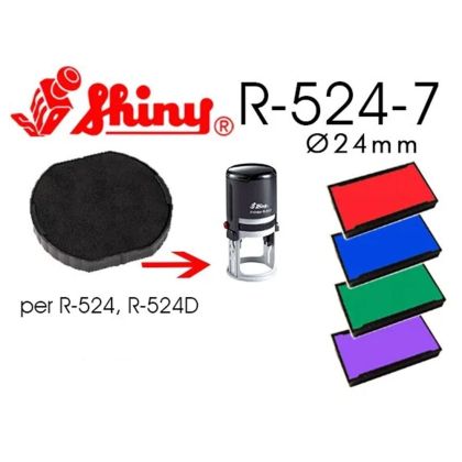 Тампон за печат Shiny R524, Син