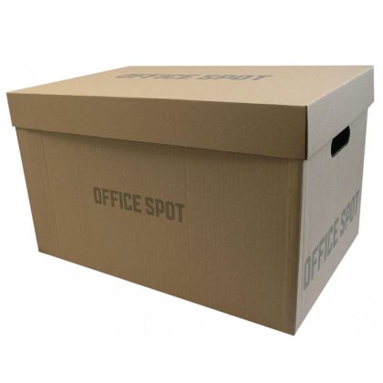 Архивен кашон Officespot 522х351х305, кафяв