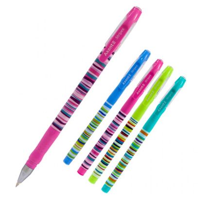Химикалка Axent Stripes 0.5 mm, Син