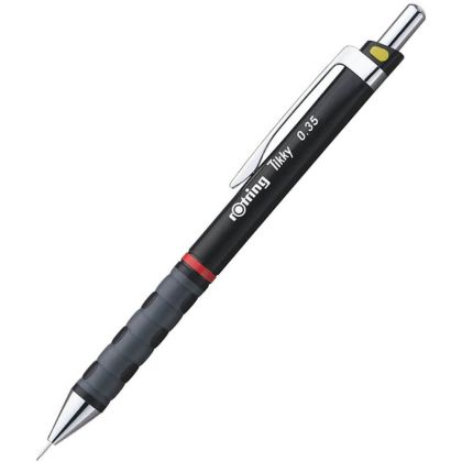 Автоматичен молив Rotring Tikky II 0.35mm, Черен