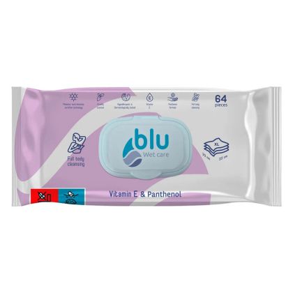 Мокри кърпи Blu Vit E и Panthenol