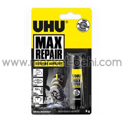 Лепило Uhu Max repair power полимерно 8gr, блистер