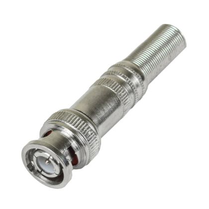 Конектор за коаксиален кабел BNC с винт и пружина RG59