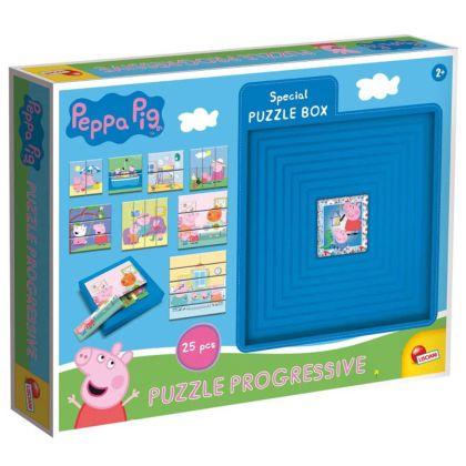 Пъзел Lisciani Peppa Pig, 8х25 части