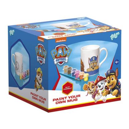 Оцвети сам- стилна чаша с Paw Patrol