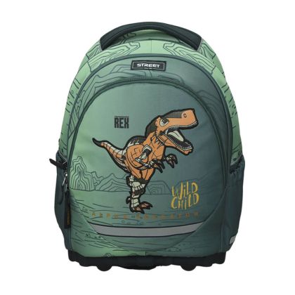 Раница ергономична Street Dinosaur, 31x15.5x43см