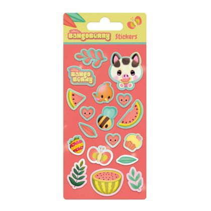 Стикери Bangoberry Puffy Piggy Pig,18 броя