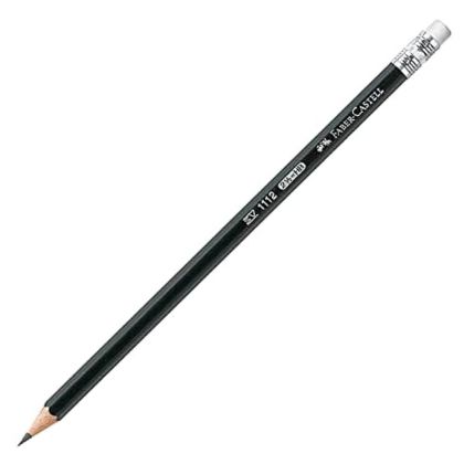Молив Faber Castell 1112 HB с гума