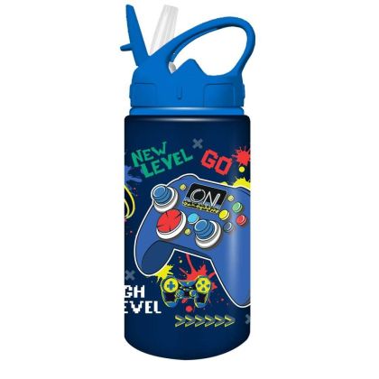 Бутилка за вода Must 500ml,алуминий, Син