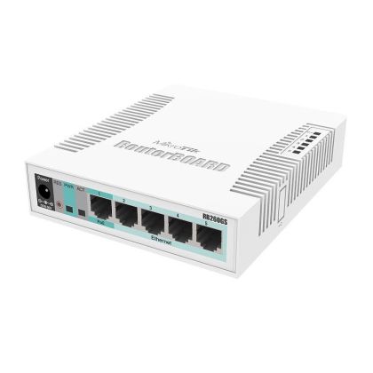Суич MikroTik RB260GSP CSS106-1G-4P