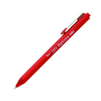 Гел химикалка Optima Soft Touch 461 червен