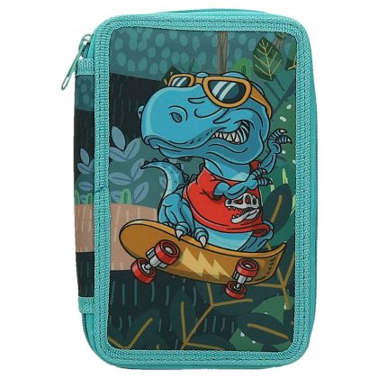 Несесер Street Cool, 2 ципа, празен, 21х13х5