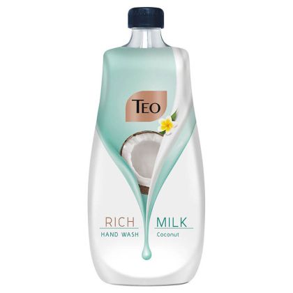 Течен сапун Teo Rich Milk Coconut 800ml.