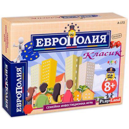 Семейна бизнес игра ЕВРОПОЛИЯ класик