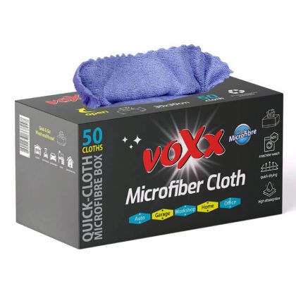 Микрофибърна кърпа, VOXX, 30х30см, 50 броя