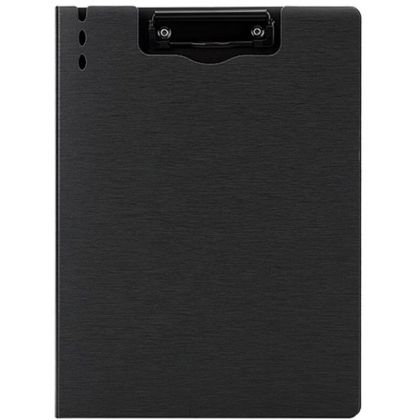 Клипборд с капак Deli 64513 Foam PP 2mm, Тъмносив