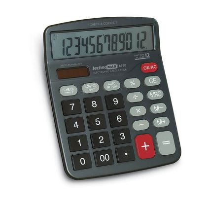 Калкулатор MAS 6920 настолен, 12 разряден