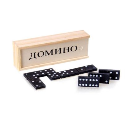 Домино класик, Дървено