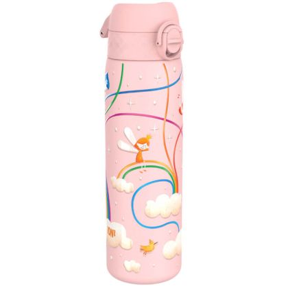 Бутилка за вода ION8 Print, метална 600ml Fairie