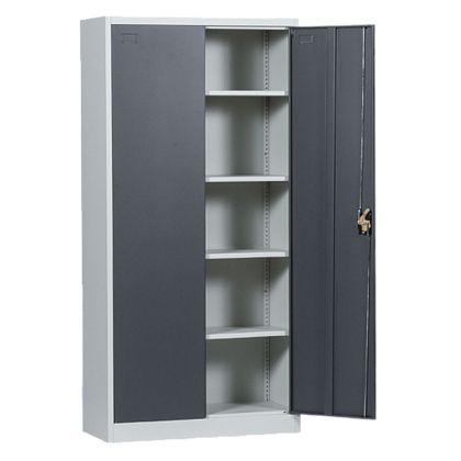 Метален шкаф Carmen CR-1235 L Сив+Графит