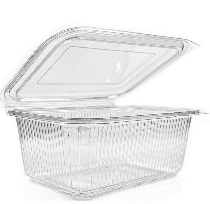 Кутия с прикачен капак PET 2000ml, 50бр/стек