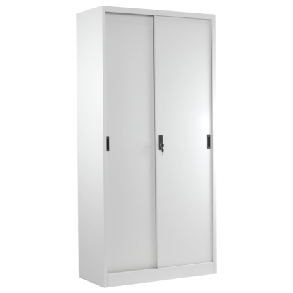 Метален шкаф Carmen CR-1266 J - сив